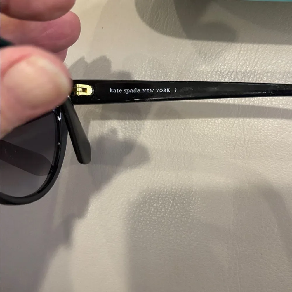 Kate Spade New York Samantha/S 8079O Black Cat Eye Sunglasses.